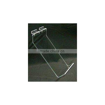 SDPS02 Flat Acrylic Slatwall Shoe Shelf photo-3