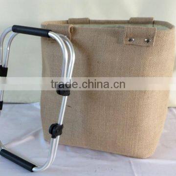 Cheap Collapsible Fabric Canvas Laundry Hamper With Handle photo-5