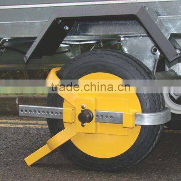 A1973 Full Face Wheel Clamp Lock Padlock Car Van Caravan 13" - 17" High Security Tyre Lock photo-5