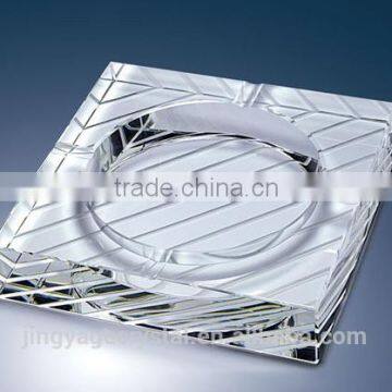 Promotion Clear Large Glass Ashtray custom cigar ashtray