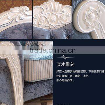 M09 Living Room Furniture L Shaped Luxury Fabric Sofa photo-5