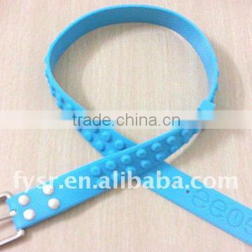 2016 color rubber fashion golf belt