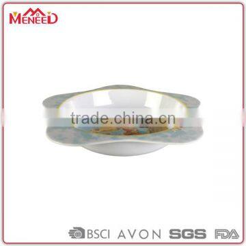 China Unique Shape Biodegrable Kid Dinnerware Kids 5.5" Bowl for Holiday Bbq Party photo-2