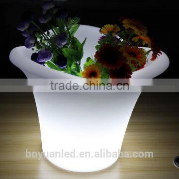 RGB Color Changing Illuminated Plastic Ice Bucket Led Lighting Flower Pots photo-6