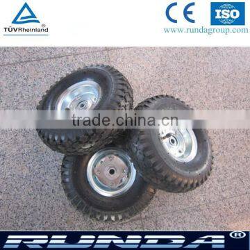 hot sales 10 inch pneumatic hand trolley wheel