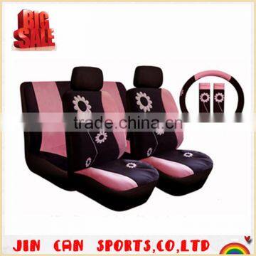 new style! seat covers car with full logo print