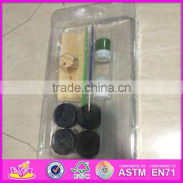 2016 Hot Sale DIY Painted Wooden Toy Tank W03A082 photo-5