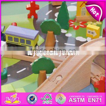 Top Fashion Funny Activity Toys Wooden Kids Toy Train W04C071-S photo-5