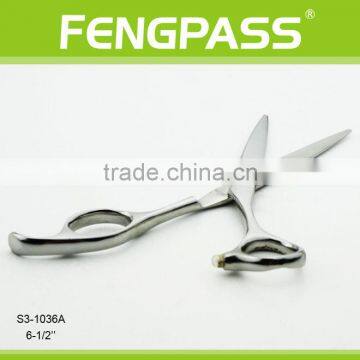 S3-1036A 6-1/2" Inch 2CR13 Stainless Steel With PP Handle Professional Hairdressing Barber Scissors Hair Cutting Scissors photo-3