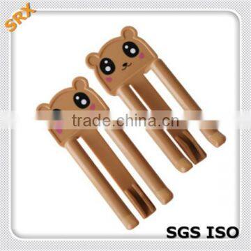 2015 New 2 pc Frog Trash Can Clip/diy Animal Trash Can Clip Holder/diy Plastic Clips for Household Accessories photo-2