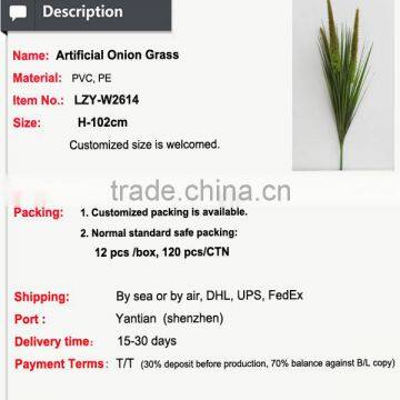 Three Heads Fox Tails Accessory Preserved Grass Grass Bush Decorative Indoor Plants photo-2