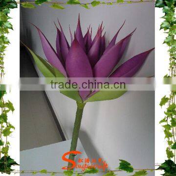 Lotus Artificial Flowers Waterproof Flower Without Leaves photo-2