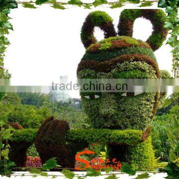 Artificial Grass Hand Topiary Park Decoration Special Shape Ornaments Artificial Topiary photo-5