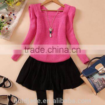 Latest Design Winter Sweater For Women Long Sleeve Colors Pullover Sweater Women,Wool Sweater photo-2