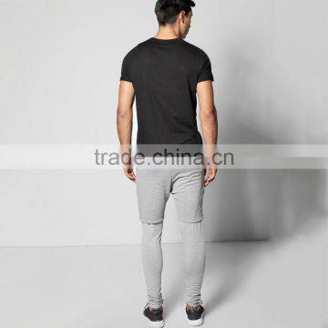 Loopback Shorts With Leggings Gym Mens Joggers Slim Fit photo-3