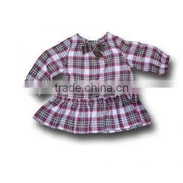 babies fancy long sleeve shirt long sleeve plaid shirt for kids