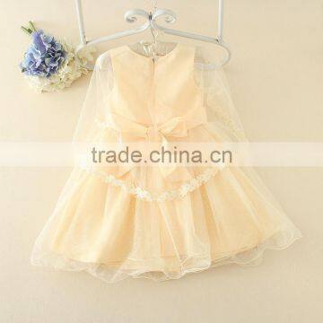 New Arrival Fashion Design Small Girls Dress Lace Princess Baby Girls Flower Sexy Dresses Kids Clothes photo-2