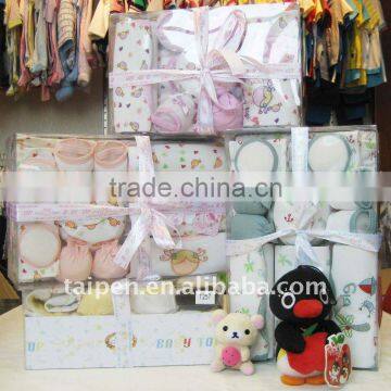 Wholesale Spring Style Baby Clothes Set New Born baby Gift Set