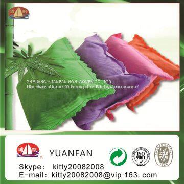 Colorful Polypropylenene Spubnond Non-woven Fabric, Spunbond pp Nonwoven Roll photo-3