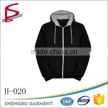 Cheap Custom Blank Hoodies Plain Zip Fleece Wholesale photo-4
