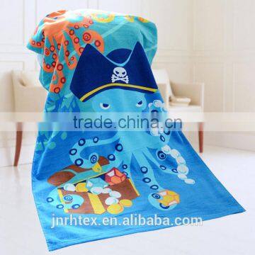 China Manufacturers Reactive Print Beach Towel