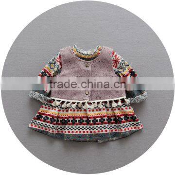 S17737A Fashion Childrens Clothing Fall Boutique Girls Outfits photo-3