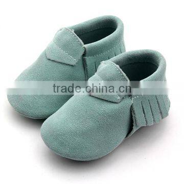 Top Selling Leather Baby Shoes of Baby Moccasins Mix Colors Mix Sizes photo-4