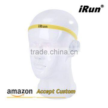 NON-SLIP Rubber Elastic Headband Stretch Strap Yoga Head Belt - Mini Bands Trendy Authentic Sportsbands - Accept Custom photo-6