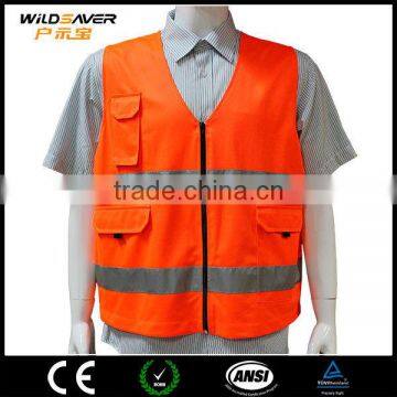 Led Strip Red Safety Vest Fishing Wear Warning Dark Night photo-4
