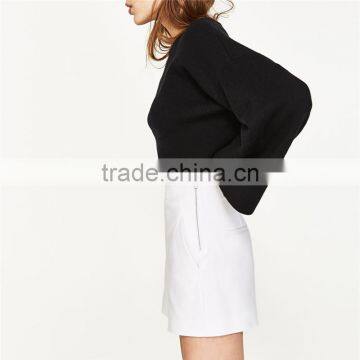 Summer Hot Sale Simple Design High Waisted Shorts With Side Pockets photo-2