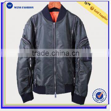 Bomber Jacket Wholesale Down Jacket For Winters Man Zip Off Sleeves Jacket