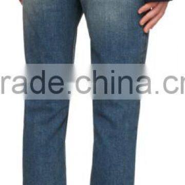 Men Wholesale Cheap Jeans Custom Fashion Blue Straight Ripped Denim Man Jean photo-3