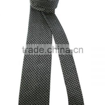 men's print silk tie