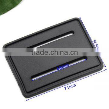 D814F-50mm 2" Plastic Shoulder Pad for Backpack Webbing Strap Belt Webbing Pad Patches photo-2