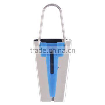 2016 New High Quality 1Pc Fabric Clover Bias Tape Maker Binding Tool 25mm Set Machine Tool Sewing Quilting Hot Selling Blue photo-2