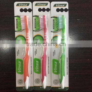 medium bristle toothbrush high quality adult toothbrush