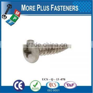 Made in Taiwan Phillips Recessed Pan Head Sheet Metal Self Drilling Screw Pan Head Phillip Self Drilling Screw photo-3