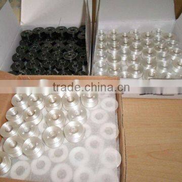 L Type Paper Side Prewound Bobbin Thread White Thread photo-3