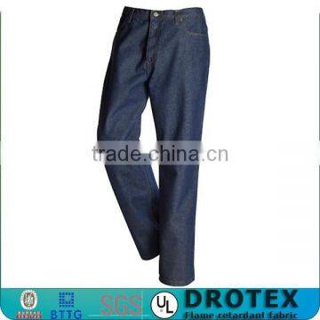 Workwear Trousers NFPA 2112 Compliant FR Cotton Denim Pants