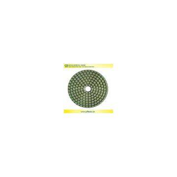 Wet polishing pad
