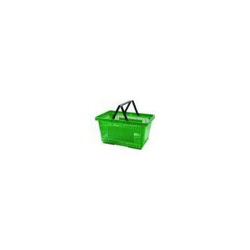 supermarket store basket plastic basket