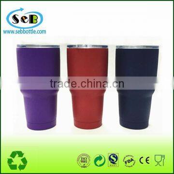 30oz High Quality Stainless Steel Tumbler with Wholesale Price Powder Coating