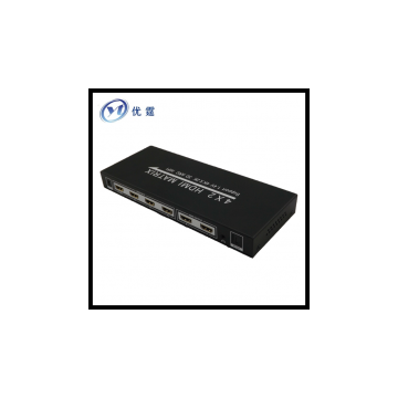 HIFI 4x2 HDMI Matrix 1.4V HDMI Matrix 4X2 (SUPPORT 4KX2K 3D 5.1 /SPDIF/ 2.1/ARC) photo-2