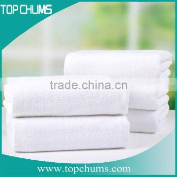 100% cotton Unbleached solid terry used hotel towel