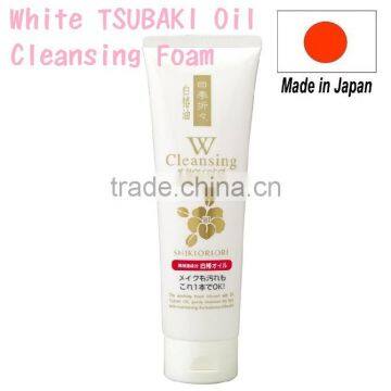 Japan best face wash facial cleanser white tsubaki oil 190g Wholesale