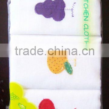 100% cotton kitchen towel and wash cloth