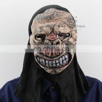 Halloween party ghost mask with cap