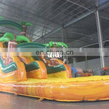 In stock inflatable tree water slide for sale