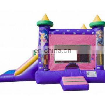 Colorful Inflatable Princess Combo With Slide