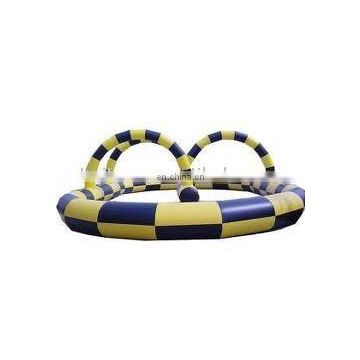 2011 hot inflatable race track for kart or zorb ball